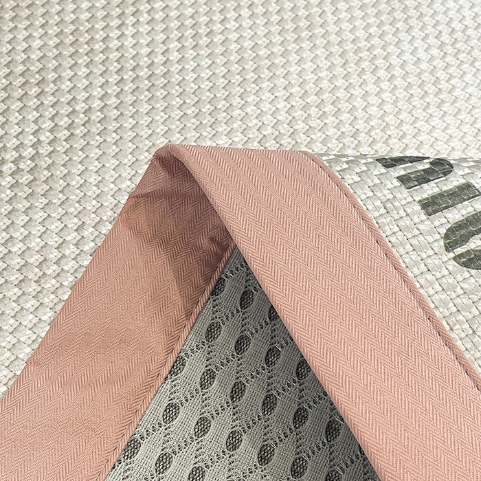 91家纺网 家纺一手货源 找家纺 布卢姆床垫2025新款A类数码印花冰藤席夏凉席--床席款 粉miu