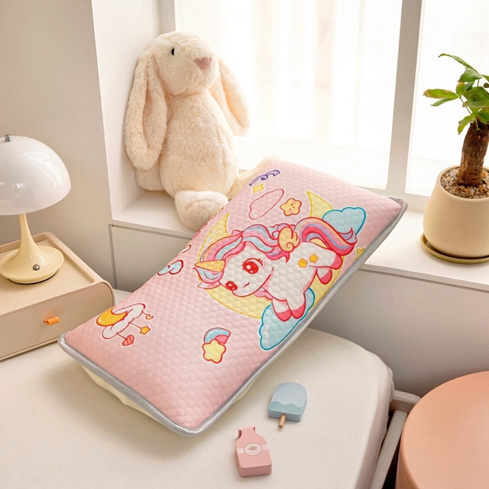 91家纺网 家纺一手货源 找家纺 （总）富馨莱 2025新款儿童冰丝豆豆枕套