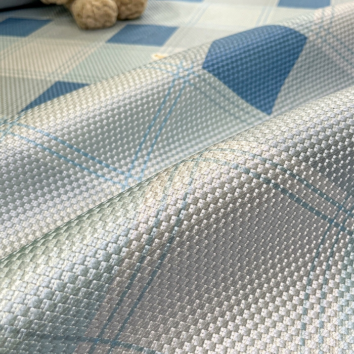 91家纺网 家纺一手货源 找家纺 布卢姆床垫2025新款A类数码印花冰藤席夏凉席--床席款 滑板腊肠狗