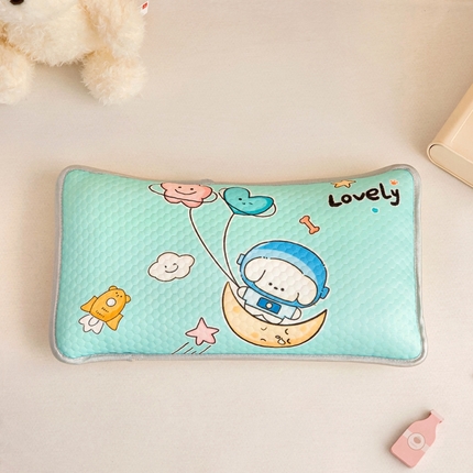 富馨莱 2025新款儿童冰丝豆豆枕套 太空旅行