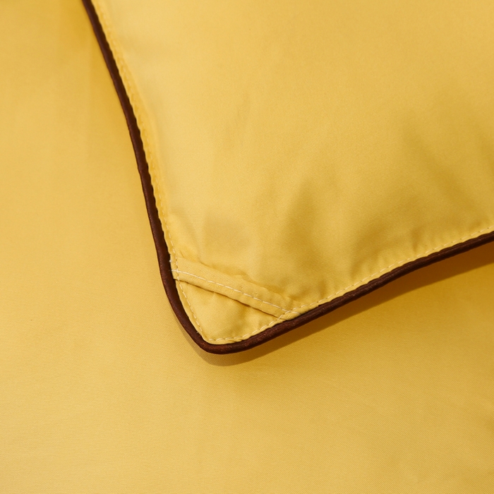 91家纺网 家纺一手货源 找家纺 妙赞2025新款水洗真丝艾草艾绒羽丝棉被被子被芯 黄色