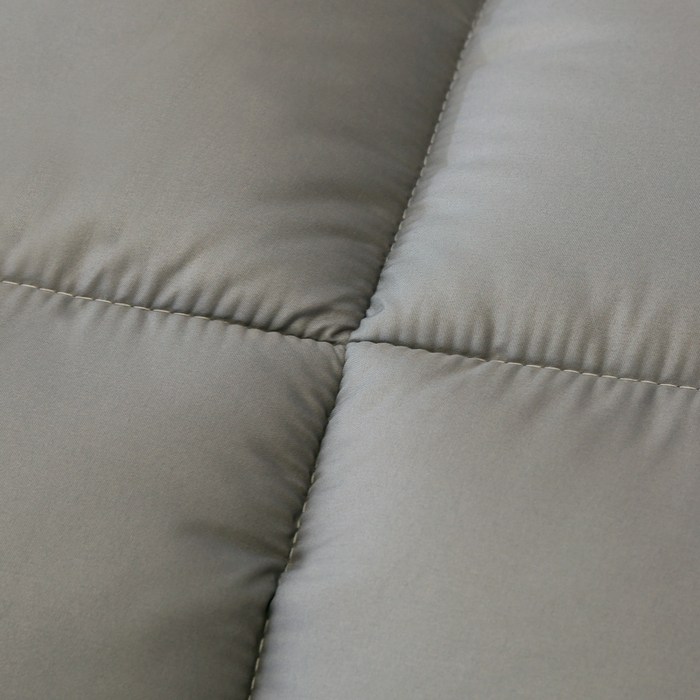 91家纺网 家纺一手货源 找家纺 妙赞2025新款水洗真丝艾草艾绒羽丝棉被被子被芯 灰色