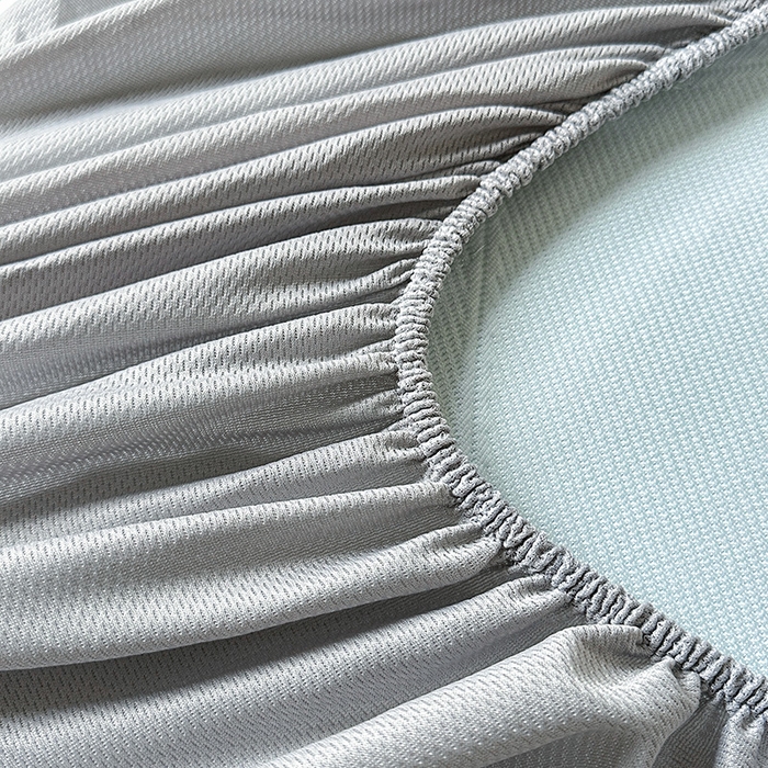 91家纺网 家纺一手货源 找家纺 布卢姆床垫2025新款A类PE乙纶冰豆豆床笠款凉席 蝴蝶花镜 蓝