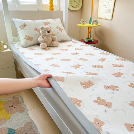 91家纺网 家纺一手货源 找家纺 （总）爱思凯2025新款【学生】碳光冰皮席凉席