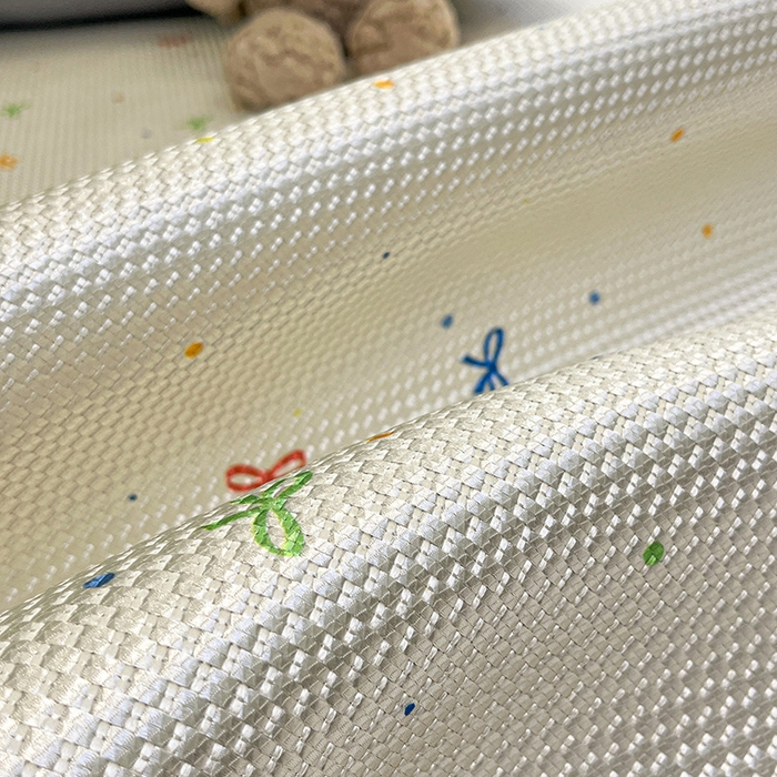 91家纺网 家纺一手货源 找家纺 布卢姆床垫2025新款A类数码印花冰藤席夏凉席--床席款 波点蝴蝶结