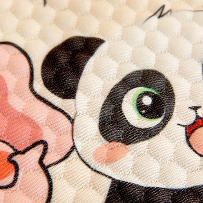 91家纺网 家纺一手货源 找家纺 富馨莱 2025新款儿童冰丝豆豆枕套 动物园