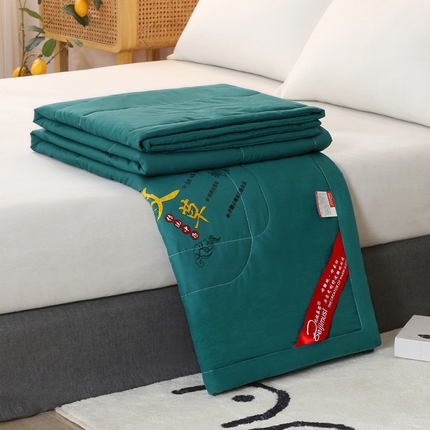 91家纺网 家纺一手货源 找家纺 （总）妙赞2025新款水洗艾草夏被夏凉被空调被