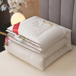 91家纺网 家纺一手货源 找家纺 （总）妙赞2025新款水洗真丝艾草艾绒羽丝棉被被子被芯,白色,粉色,红色,黄色,灰色,蓝色,绿色