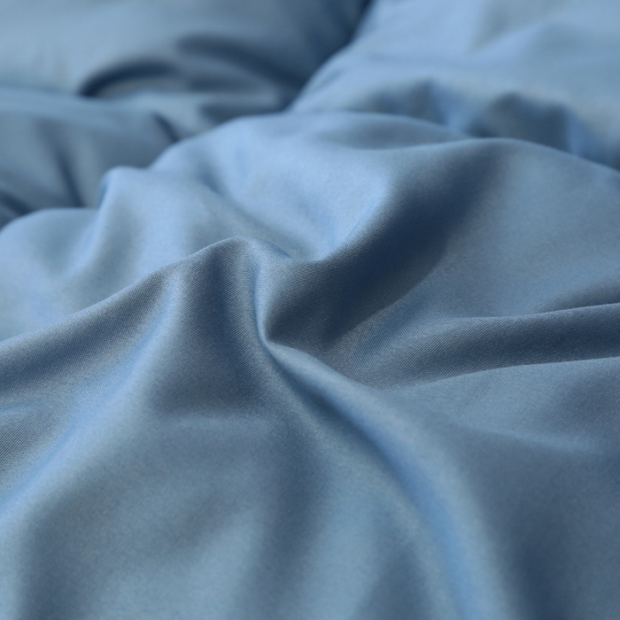 91家纺网 家纺一手货源 找家纺 妙赞2025新款水洗真丝艾草艾绒羽丝棉被被子被芯 蓝色