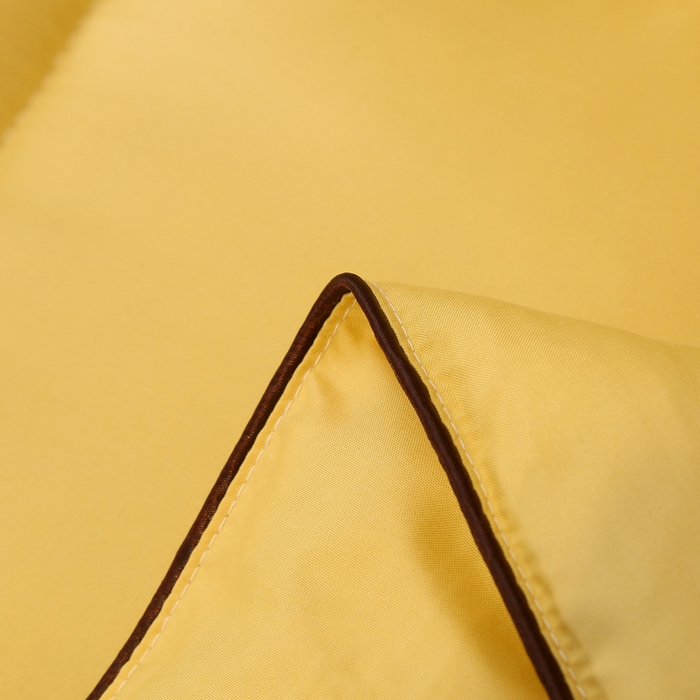 91家纺网 家纺一手货源 找家纺 妙赞2025新款水洗真丝艾草艾绒羽丝棉被被子被芯 黄色