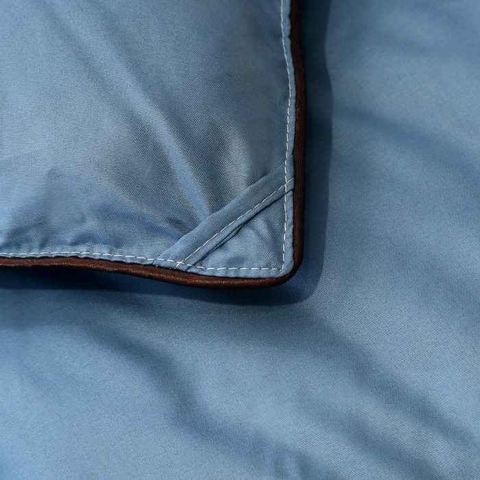 91家纺网 家纺一手货源 找家纺 妙赞2025新款水洗真丝艾草艾绒羽丝棉被被子被芯 蓝色