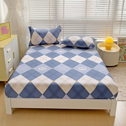 依庭 2025新款全棉印花花卉款四件套单品系列-单床笠 意林