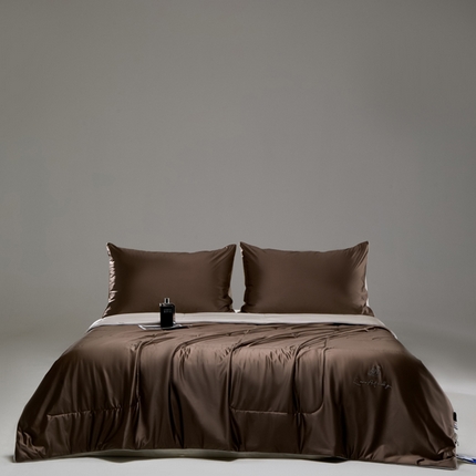 91家纺网 家纺一手货源 找家纺 （总）CINNY馨宜 2025新款真丝水光锦氨凉感夏被空调被夏凉被凉感丝夏被