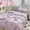 91家纺网 家纺一手货源 找家纺 希朵家纺 2025新款小冰柠凉感床盖夏被四件套 紫色