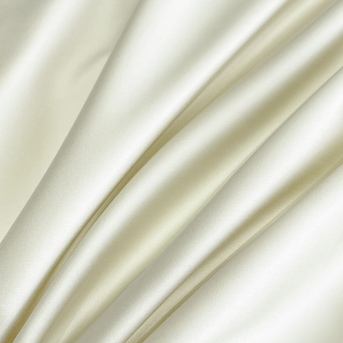 91家纺网 家纺一手货源 找家纺 2025新款床上用品【夏季爆款】A类兰精天丝四件套真丝重工刺绣被套高端轻奢风纯色 唐云-香草杏