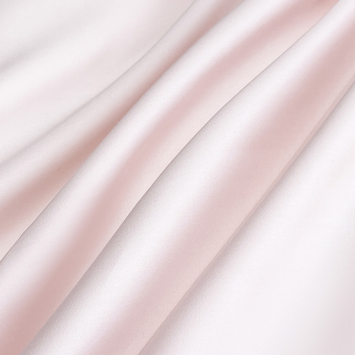 91家纺网 家纺一手货源 找家纺 2025新款床上用品【夏季爆款】A类兰精天丝四件套真丝重工刺绣被套高端轻奢风纯色 唐云-樱花粉