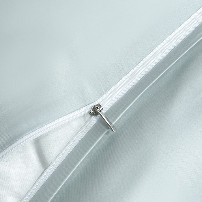 91家纺网 家纺一手货源 找家纺 （总）  2025新款床上用品【夏季爆款】A类兰精天丝四件套真丝重工刺绣被套高端轻奢风纯色