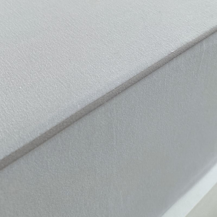 91家纺网 家纺一手货源 找家纺 恋之语 2025新款纯色亲肤舒适麻绳款床笠 浅灰