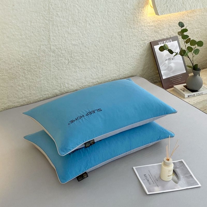 91家纺网 家纺一手货源 找家纺 恋之语 2025新款纯色亲肤舒适麻绳款床笠 浅灰-蓝