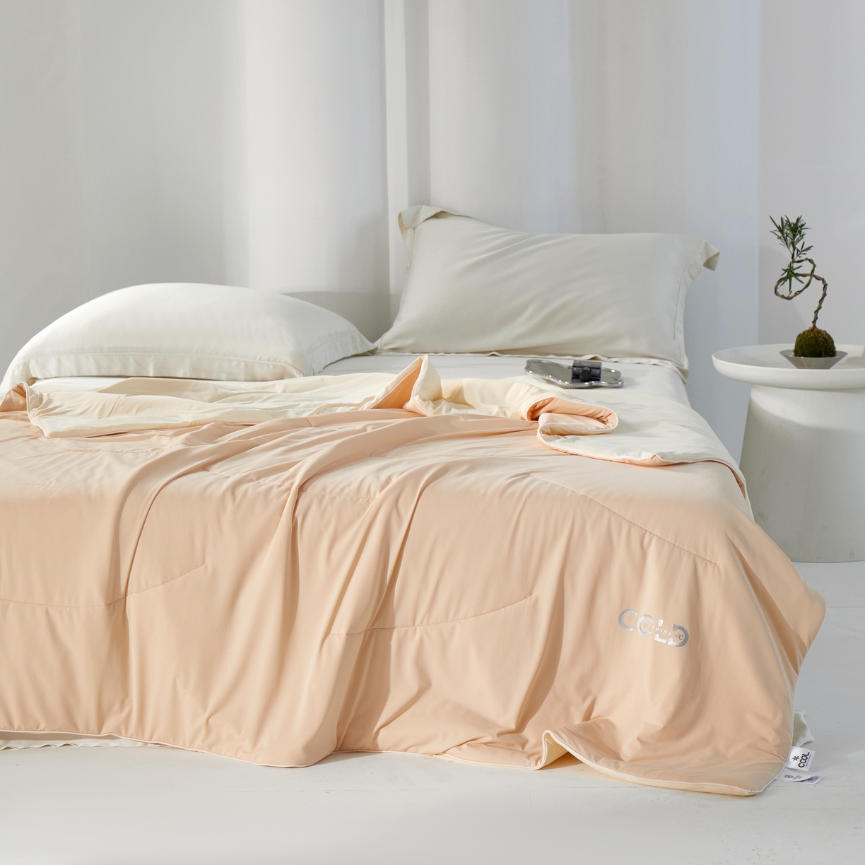 91家纺网 家纺一手货源 找家纺 （总）佑先生 2025新款安芯丝凉感瓜瓜被（锦氨）