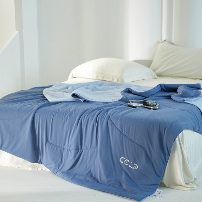 91家纺网 家纺一手货源 找家纺 （总）佑先生 2025新款安芯丝凉感瓜瓜被（锦氨）