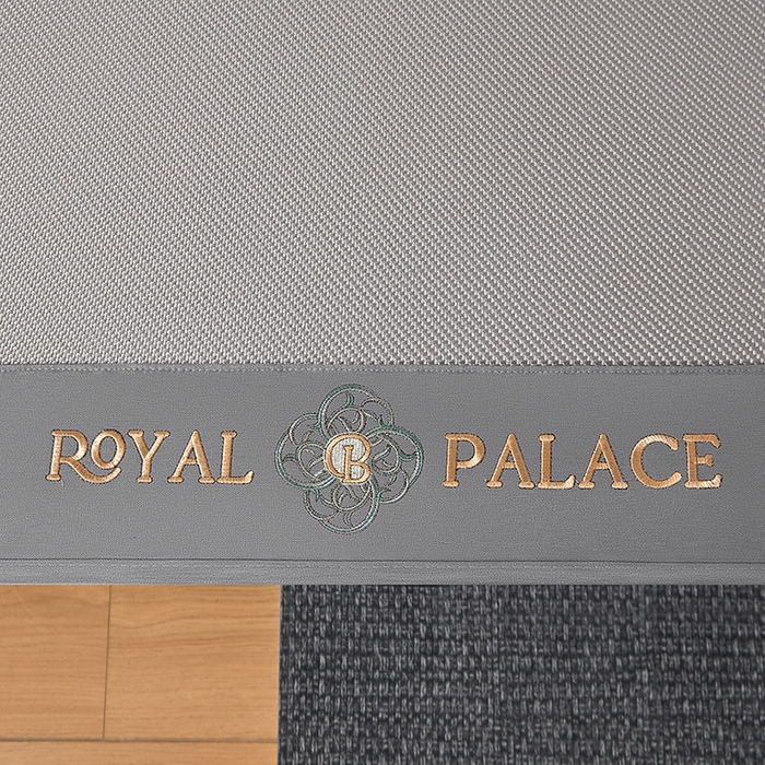 91家纺网 家纺一手货源 找家纺 全季家居 2025新款A类抗菌防螨幸运星系列冰藤席凉席席子 银灰 床笠