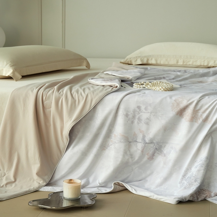 91家纺网 家纺一手货源 找家纺 （总）佑先生 2025新款印花凉感被（锦氨）