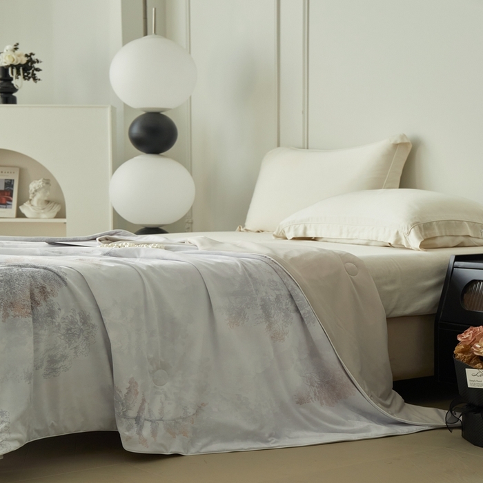 91家纺网 家纺一手货源 找家纺 （总）佑先生 2025新款印花凉感被（锦氨）