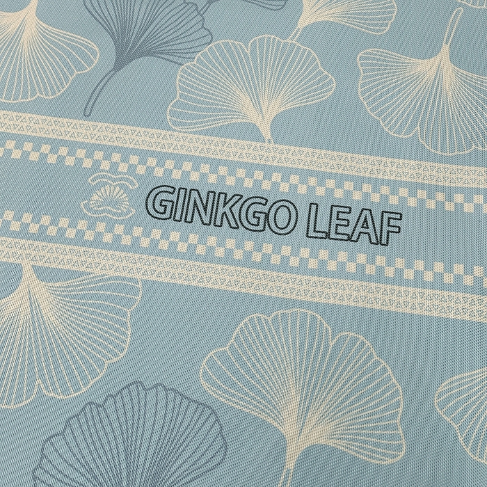 91家纺网 家纺一手货源 找家纺 全季家居 2025新款A类轻奢系列数码印花冰藤席凉席席子 杏叶语-天蓝 床席