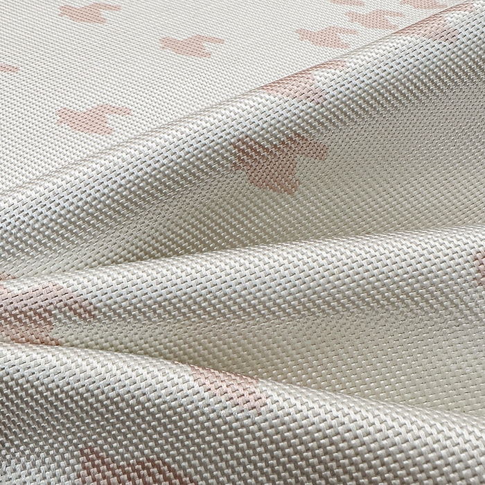 91家纺网 家纺一手货源 找家纺 全季家居 2025新款A类轻奢系列数码印花冰藤席凉席席子 千鸟格-淡粉 床笠