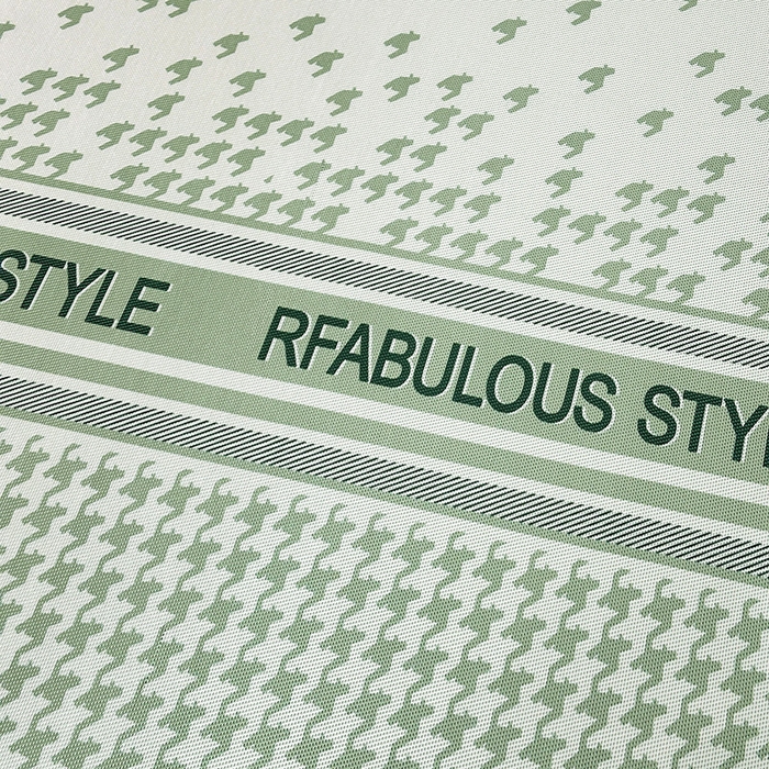 91家纺网 家纺一手货源 找家纺 全季家居 2025新款A类轻奢系列数码印花冰藤席凉席席子 千鸟格-浅绿 床笠