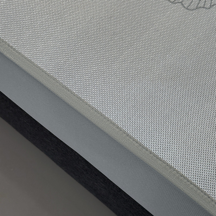 91家纺网 家纺一手货源 找家纺 全季家居 2025新款A类轻奢系列数码印花冰藤席凉席席子 杏叶语-灰金 床笠