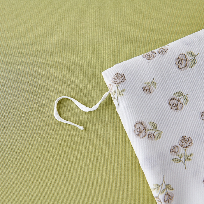 91家纺网 家纺一手货源 找家纺 爱诗诺家纺 2025新款有氧高克重针织棉双层纱四件套 余笙