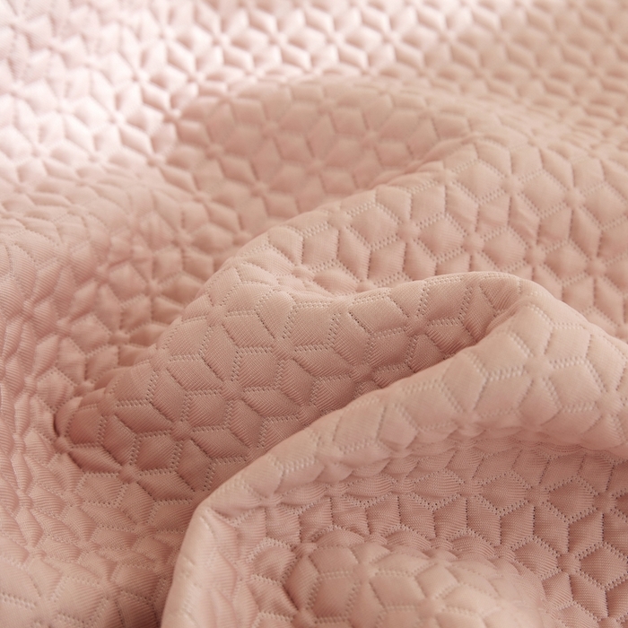 91家纺网 家纺一手货源 找家纺 佑先生 2025新款A类凉感豆豆席床笠三件套 凉感豆豆席-粉