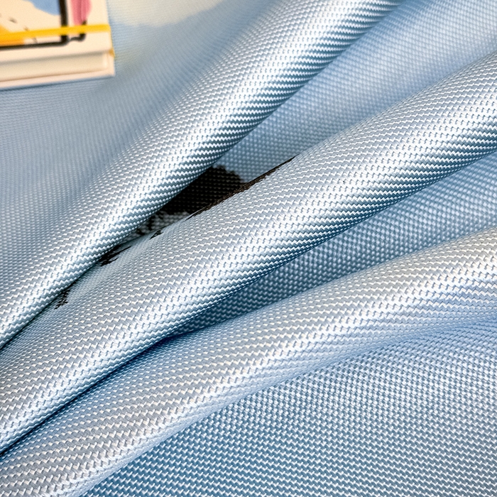 91家纺网 家纺一手货源 找家纺 全季家居 2025新款A类小清新数码印花冰藤席凉席席子 蓝色熊猫 床笠