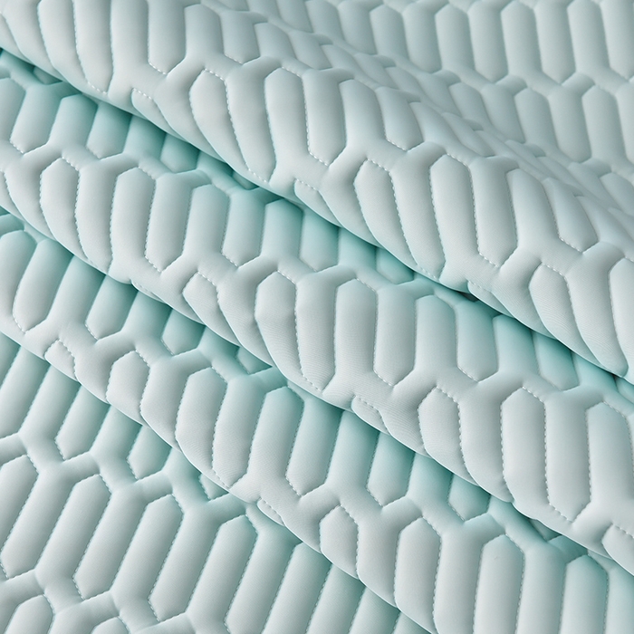 91家纺网 家纺一手货源 找家纺 炫拼家纺 2025春夏新款0.5加厚床笠乳胶凉席-小飞马系列 小飞马-冰雪蓝