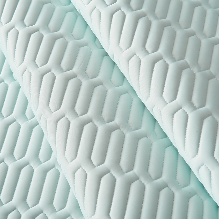 91家纺网 家纺一手货源 找家纺 炫拼家纺 2025春夏新款A类凉感丝花边床笠款乳胶凉席-法式玫瑰 法式玫瑰-冰雪蓝