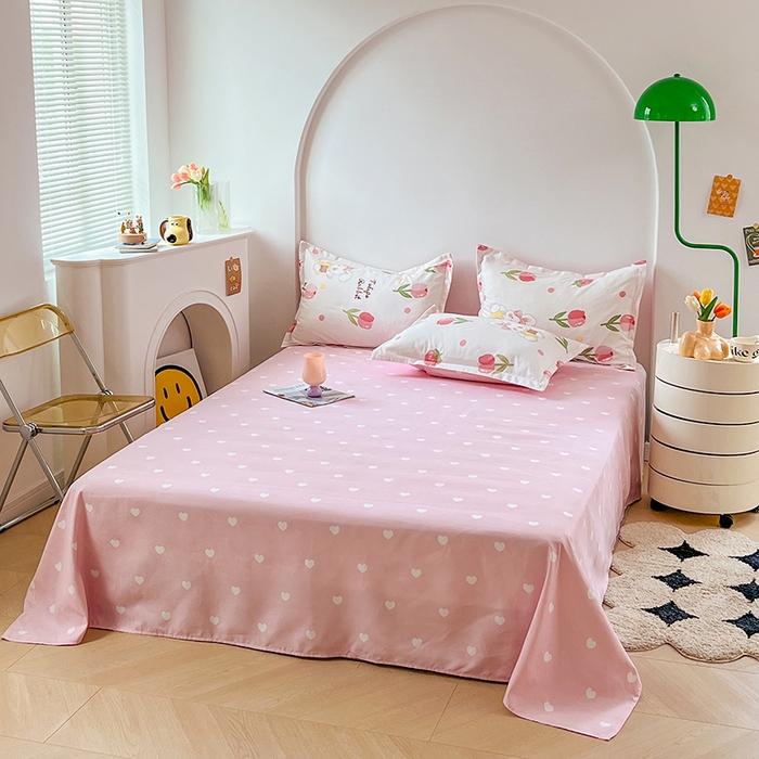 91家纺网 家纺一手货源 找家纺 世爵 2025新款磨毛印花单被套 洛神玫瑰