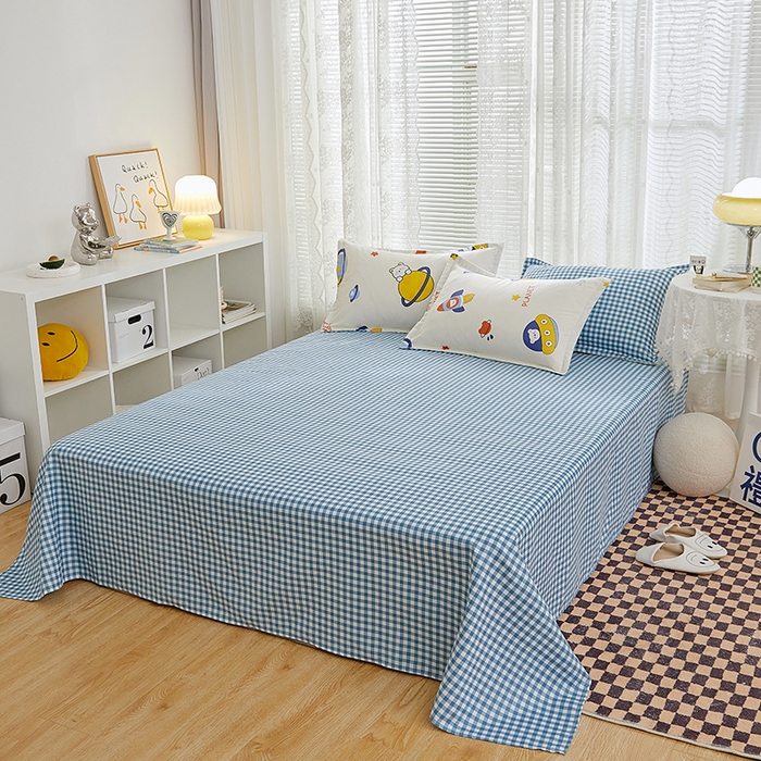 91家纺网 家纺一手货源 找家纺 世爵 2025新款磨毛印花单被套 星际探险