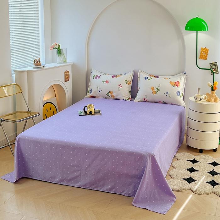 91家纺网 家纺一手货源 找家纺 世爵家纺 2023新款亲肤印花磨毛四件套 彼得兔