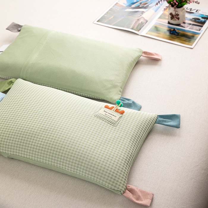 91家纺网 家纺一手货源 找家纺 （总）九州枕芯 2025新款双面凉感儿童荞麦枕枕头枕芯