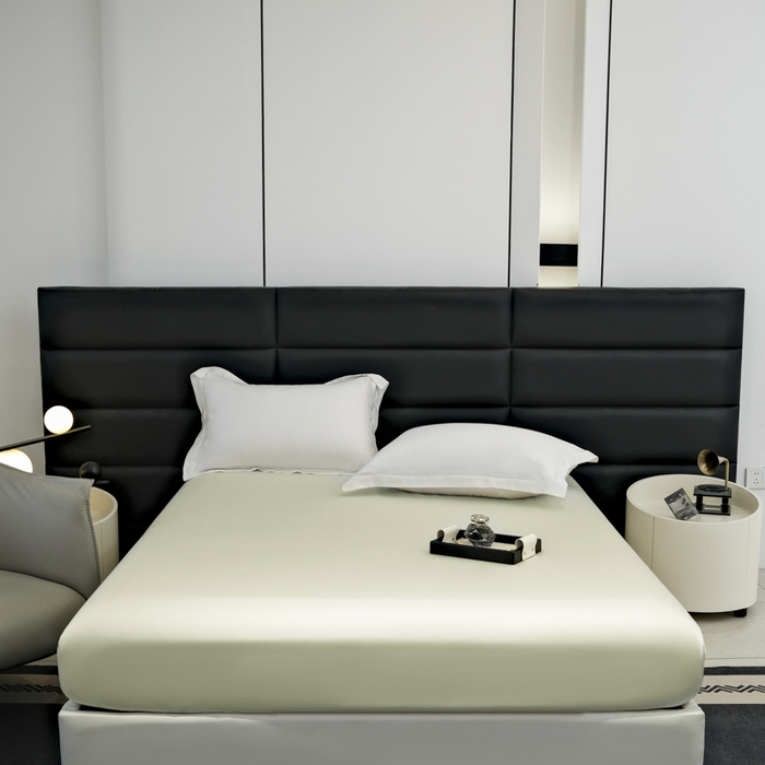 91家纺网 家纺一手货源 找家纺 （总）宜家坊 2025春夏新品莱赛尔天丝数码印花单床笠单床单单枕套