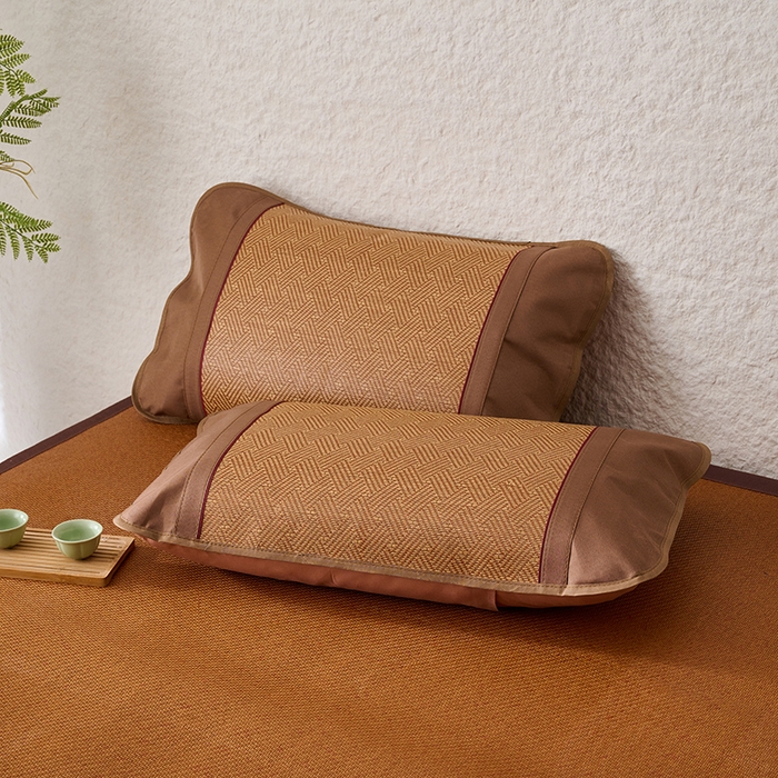 91家纺网 家纺一手货源 找家纺 （总）鑫琪莱家纺 2025新款双面竹席冰丝席竹凉席学生宿舍席子