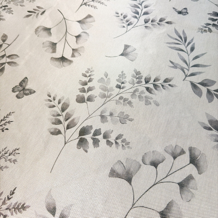 91家纺网 家纺一手货源 找家纺 LIFE.丽芙 2025春夏季新品数码印花冰藤凉席席子床笠三件套加厚冰丝软藤席小清新印花床罩单件（风格二） 水墨叶