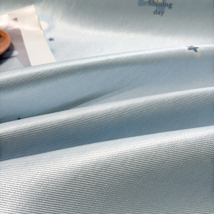91家纺网 家纺一手货源 找家纺 LIFE.丽芙 2025春夏季新品数码印花冰藤凉席席子床笠三件套加厚冰丝软藤席小清新印花床罩单件（风格二） 星辰