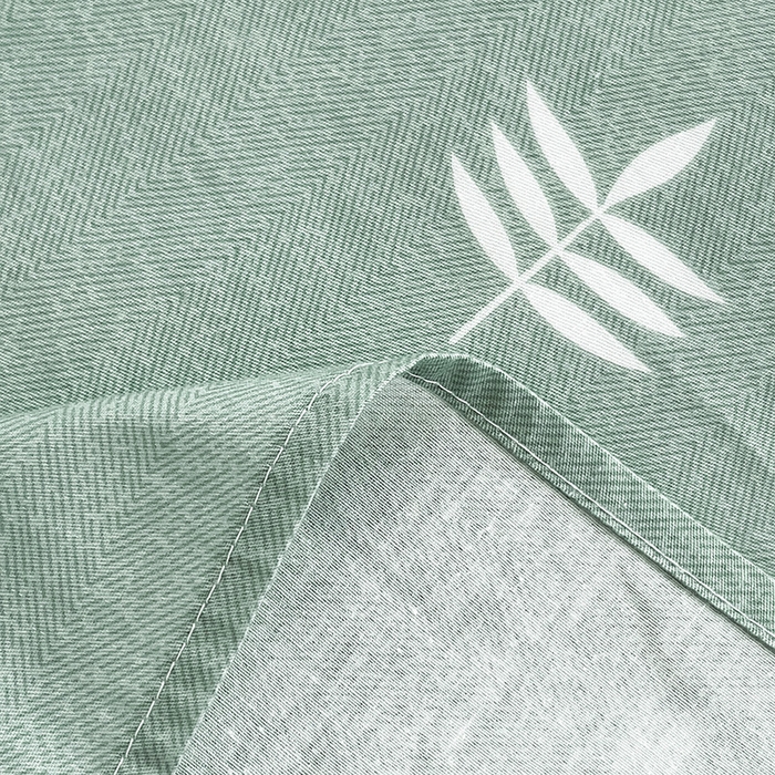 91家纺网 家纺一手货源 找家纺 依庭 2025新款全棉印花花卉款四件套单品系列-四件套 仙草