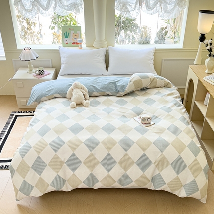 91家纺网 家纺一手货源 找家纺 （总）大吉 2025新款全棉单被套