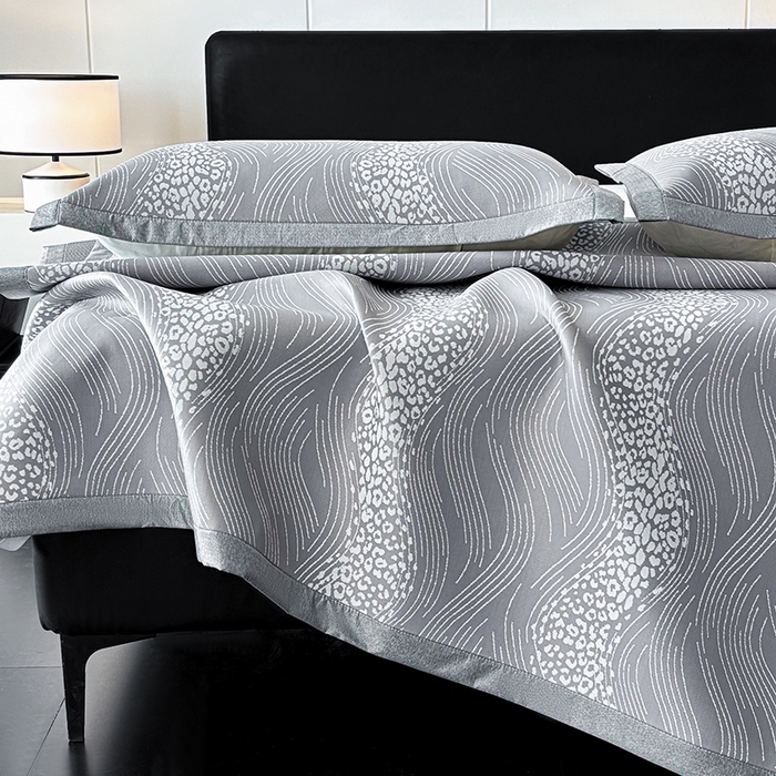 91家纺网 家纺一手货源 找家纺 （总）2025新款A类PE提花凉席-波光粼粼