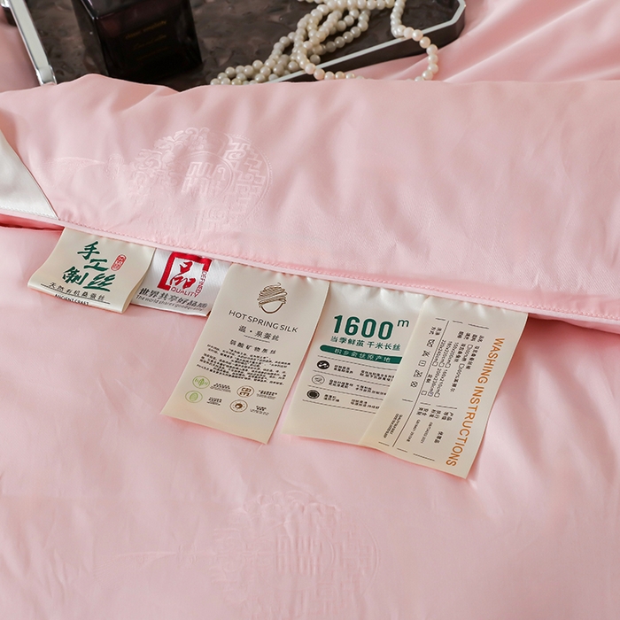 91家纺网 家纺一手货源 找家纺 （总）畅畅家纺 2025新款100%柞蚕丝被野生天然纯蚕丝全棉提花夏被子春秋被冬被子被芯柞蚕丝