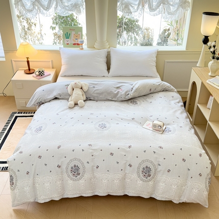 91家纺网 家纺一手货源 找家纺 （总）大吉 2025新款全棉单被套